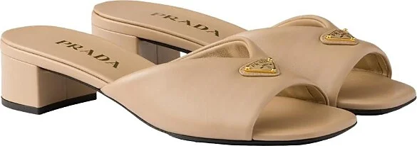 Prada Women's Padded Nappa Leather Sandals