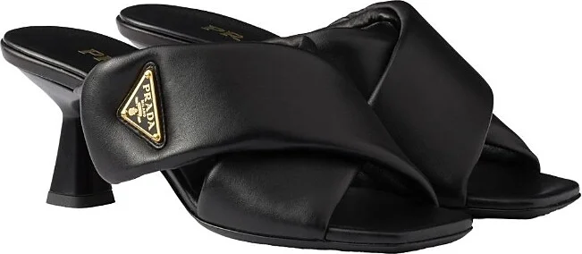 Prada Women's Padded Nappa Leather Sandals