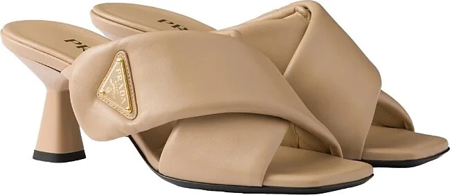 Prada Women's Padded Nappa Leather Sandals