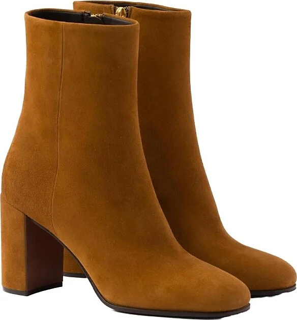 Prada Women's Suede Booties