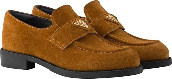 Prada Women's Suede Loafers