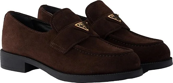 Prada Women's Suede Loafers