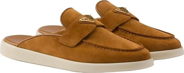 Prada Women's Suede Mules