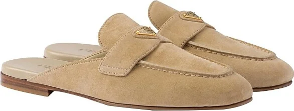 Prada Women's Suede Slippers