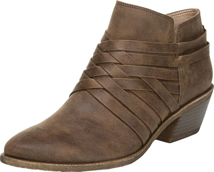 Prairie Womens Zipper Ankle Boots
