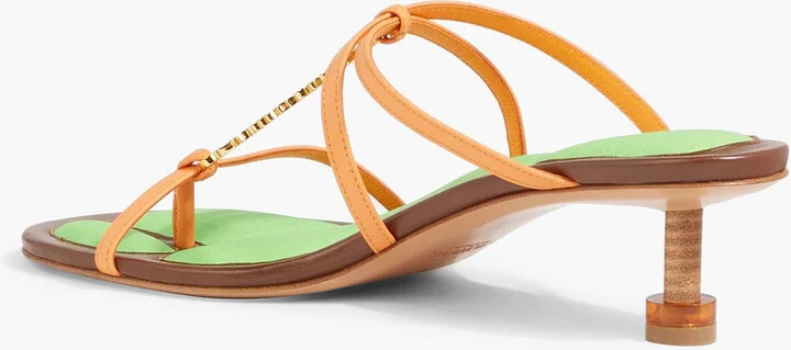 Pralù leather mules - Image 3