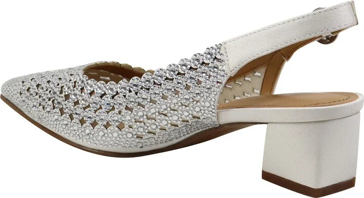 Pranil Pointed Toe Slingback Pump - Image 9