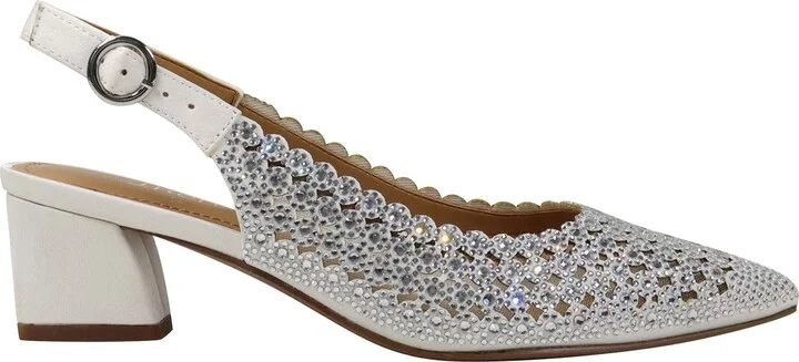 Pranil Pointed Toe Slingback Pump - Image 10