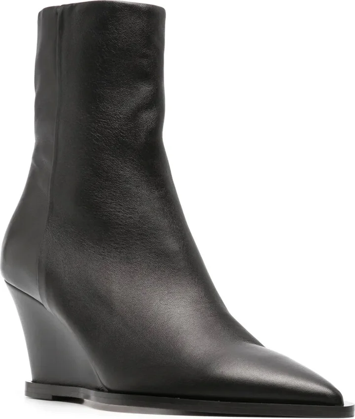 Pratella 76mm leather boots - Image 2