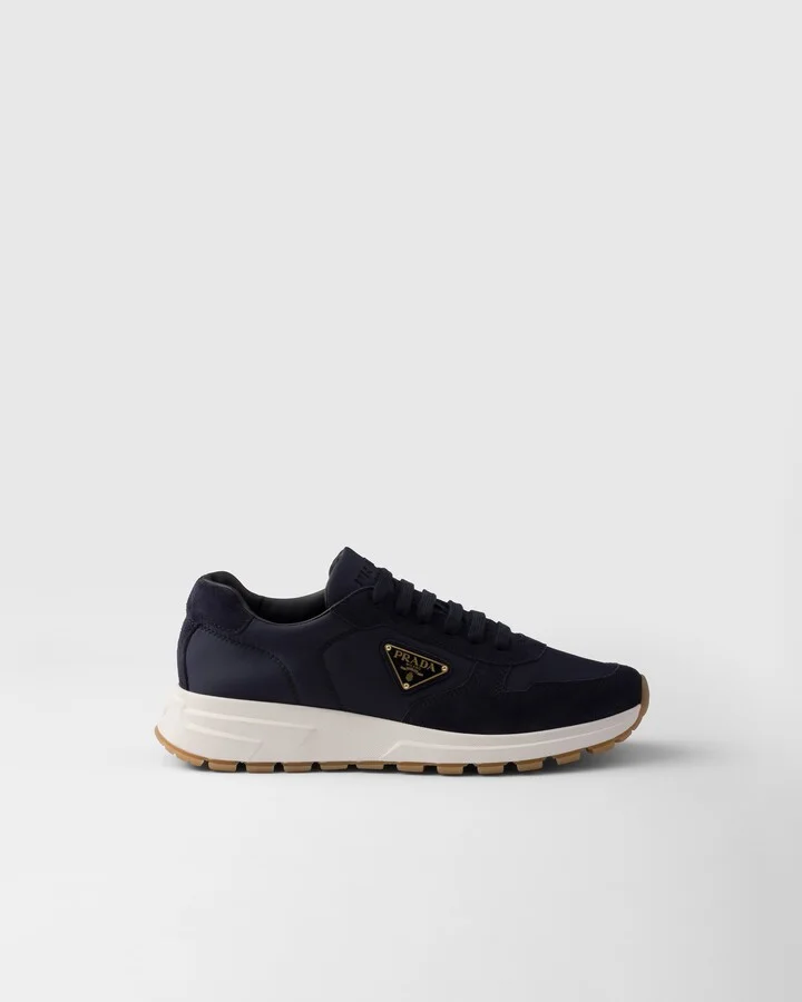 Prax 01 Re-Nylon and suede sneakers - Image 2