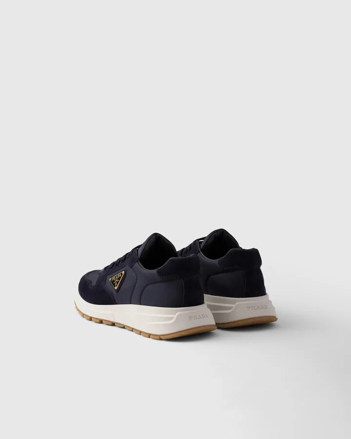Prax 01 Re-Nylon and suede sneakers - Image 4
