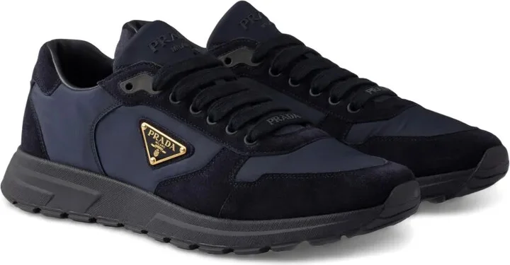 Prax 01 suede-panelled sneakers - Image 2