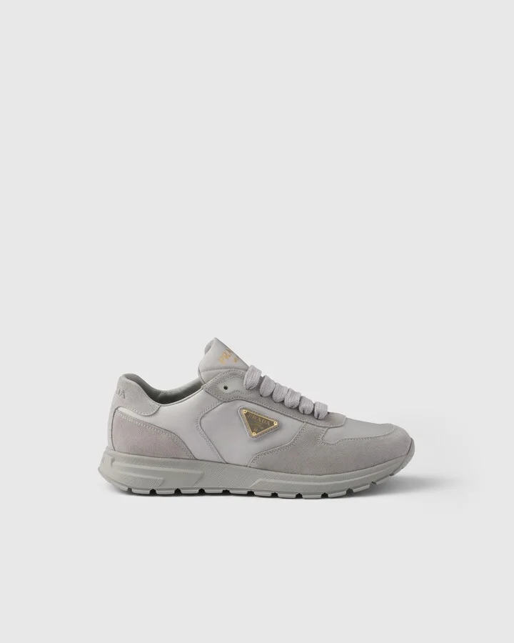 Prax 2.0 Re-Nylon and suede sneakers - Image 2