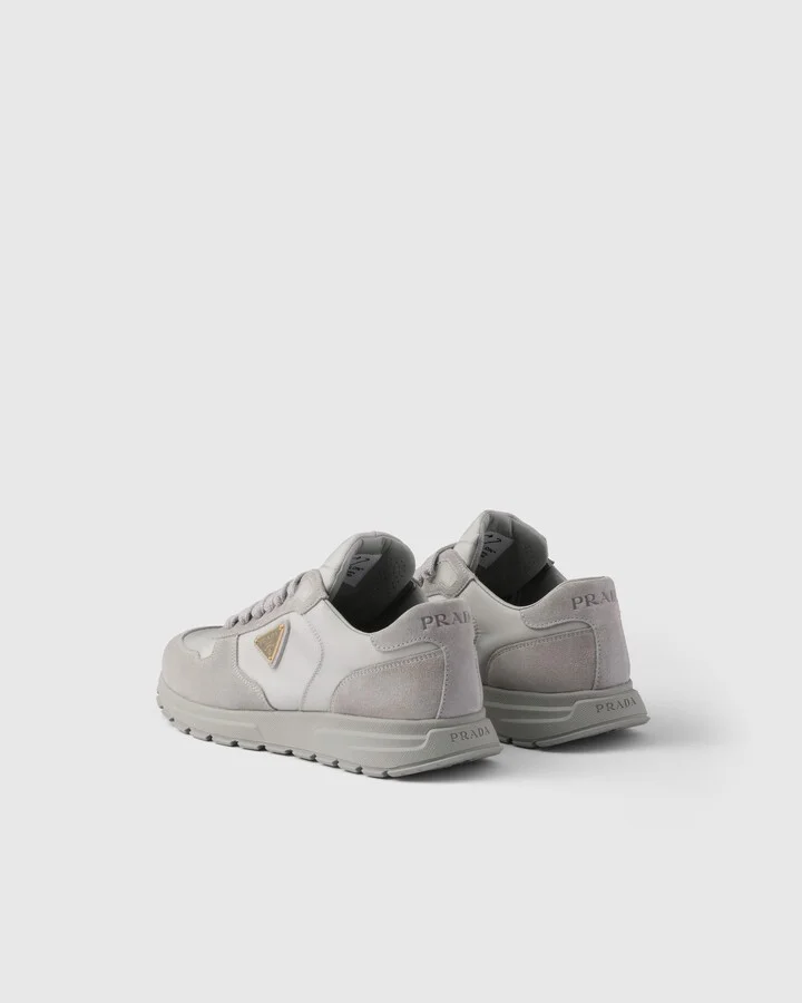 Prax 2.0 Re-Nylon and suede sneakers - Image 4