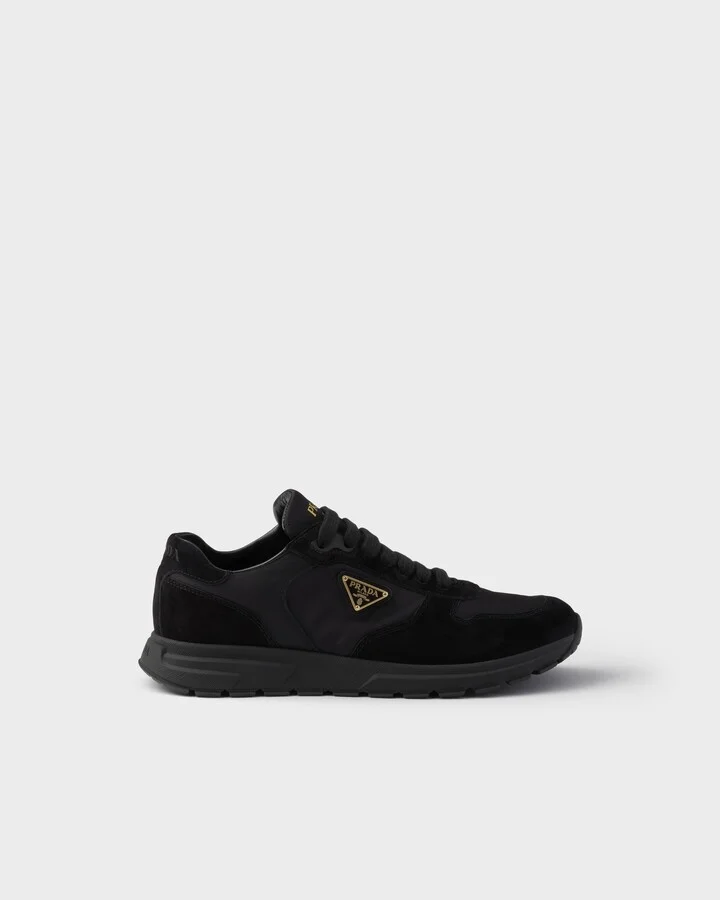 Prax 2.0 Re-Nylon and suede sneakers - Image 2