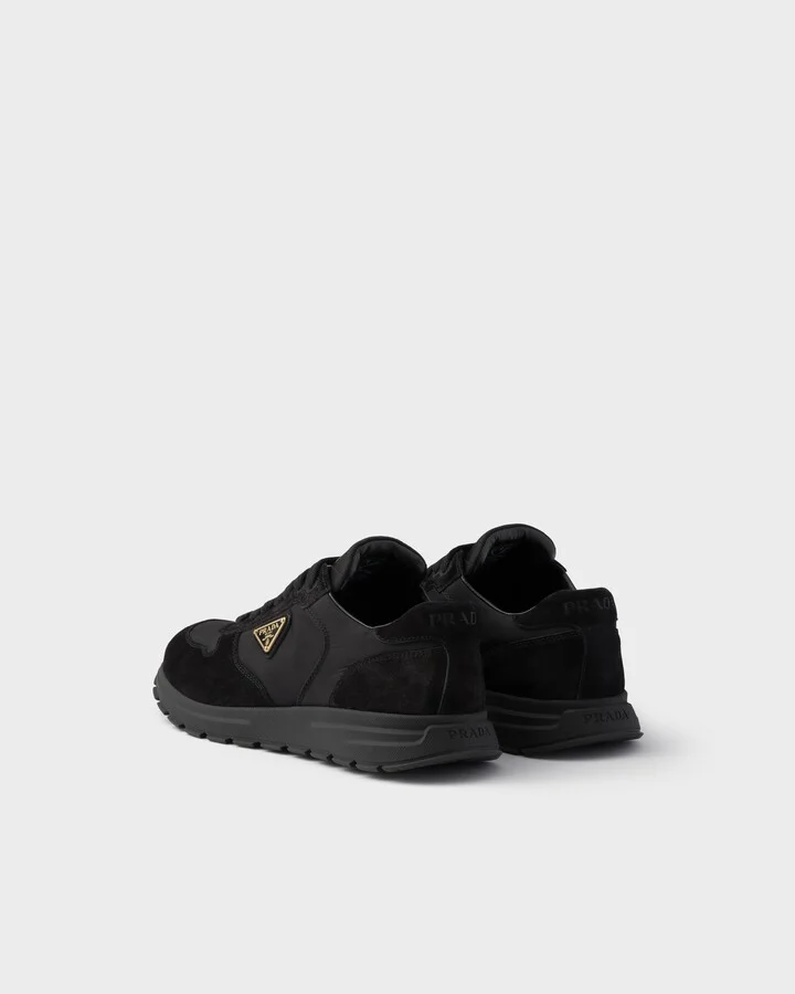 Prax 2.0 Re-Nylon and suede sneakers - Image 4