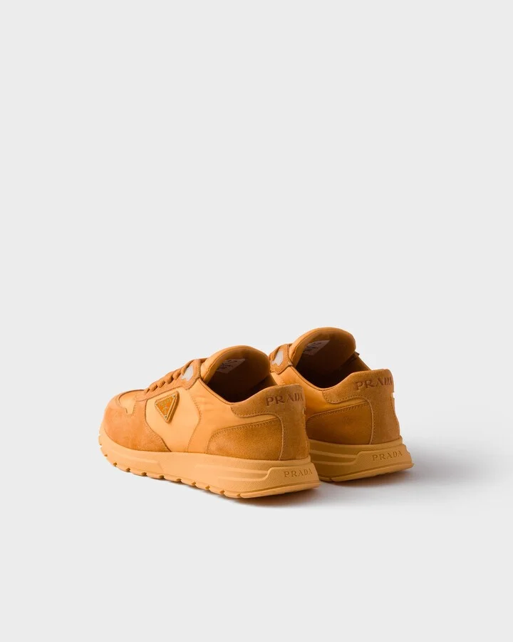 Prax 2.0 Re-Nylon and suede sneakers - Image 4