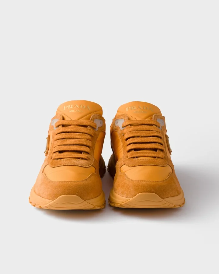 Prax 2.0 Re-Nylon and suede sneakers - Image 5