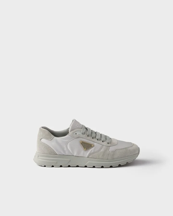 Prax 2.0 Re-Nylon and suede sneakers - Image 2