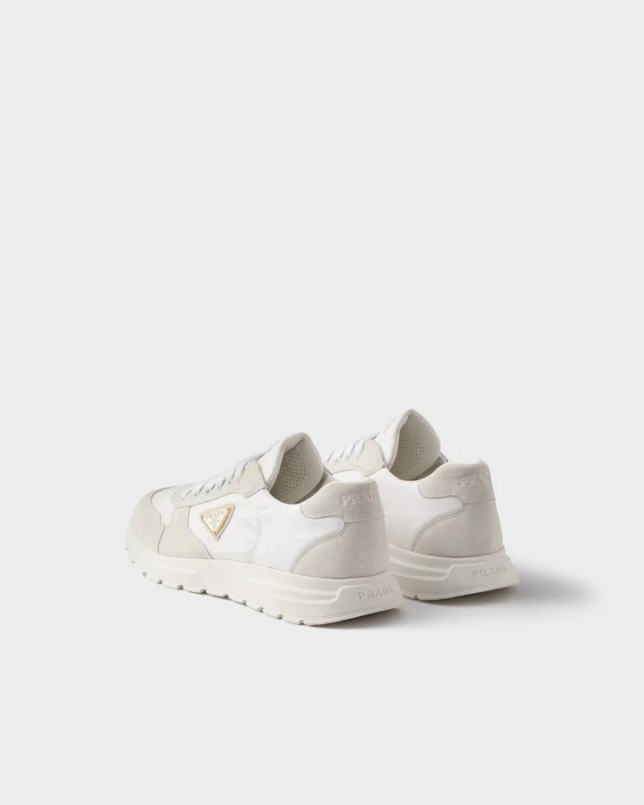 Prax 2.0 Re-Nylon and suede sneakers - Image 4