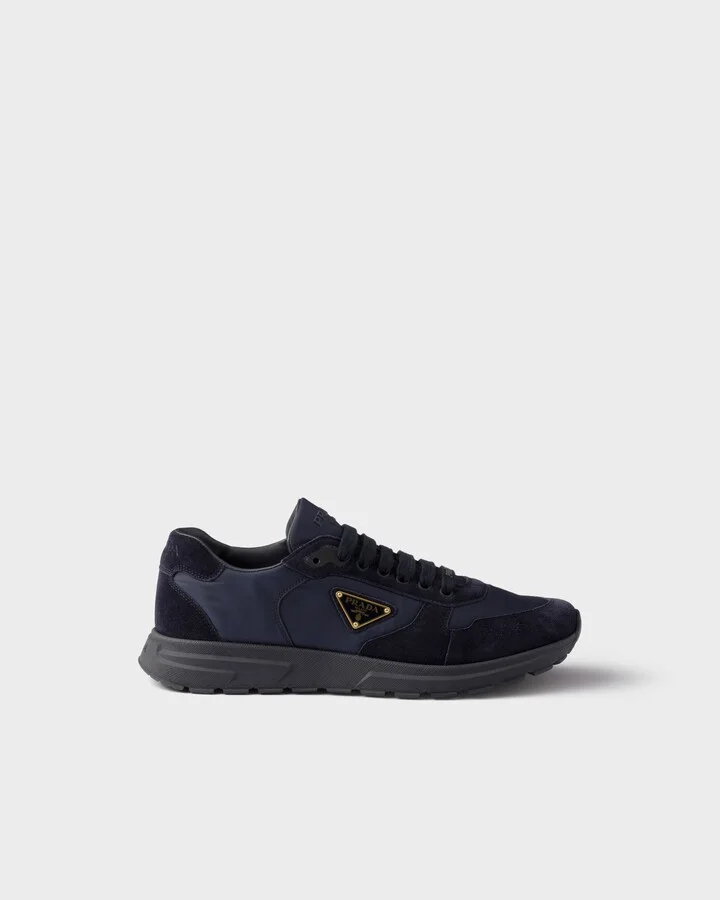 Prax 2.0 Re-Nylon and suede sneakers - Image 2