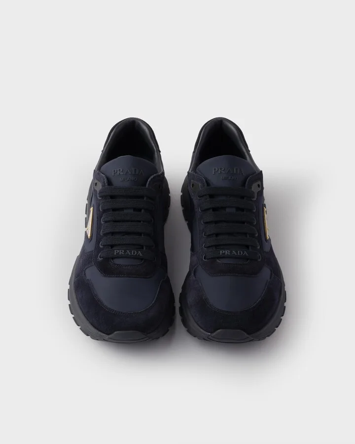 Prax 2.0 Re-Nylon and suede sneakers - Image 3