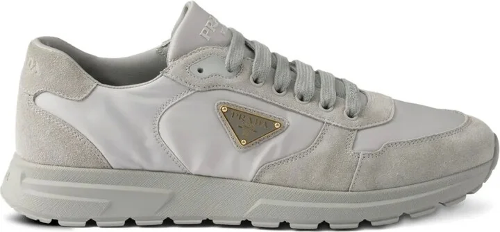 Prax 2.0 suede-detail sneakers