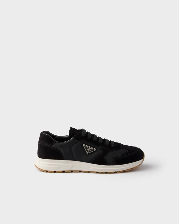 Prax suede and Re-Nylon sneakers - Image 2