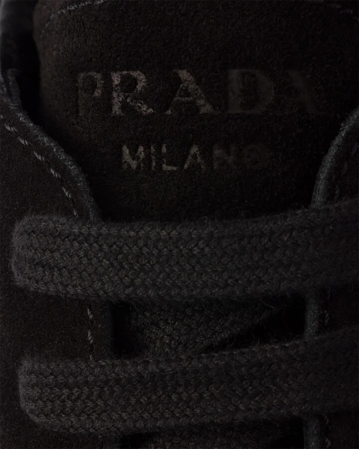 Prax suede and Re-Nylon sneakers - Image 6