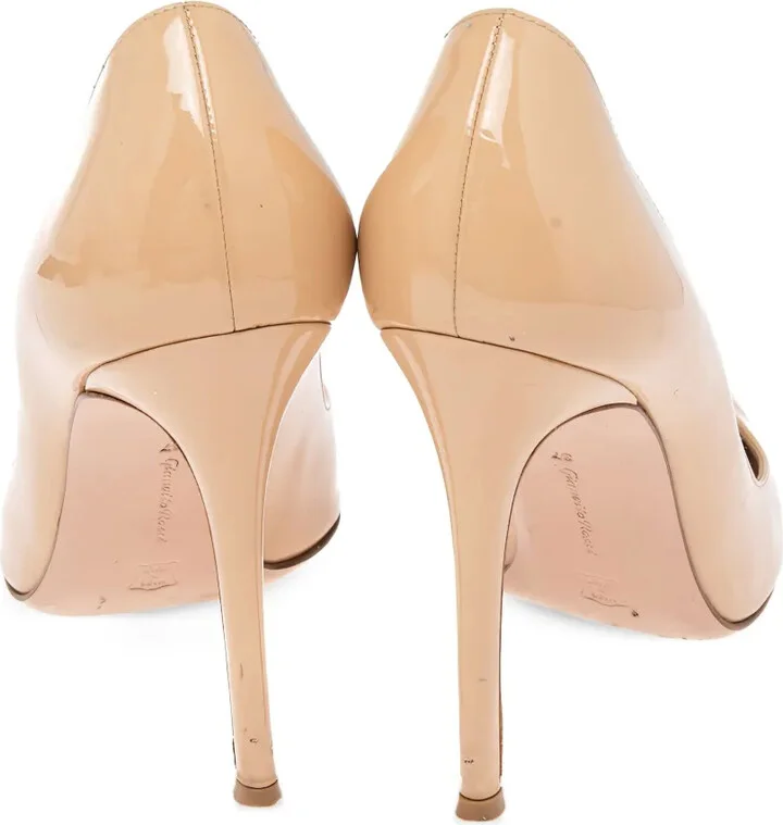Pre-owned 100 mm leather stiletto pumps - Image 4
