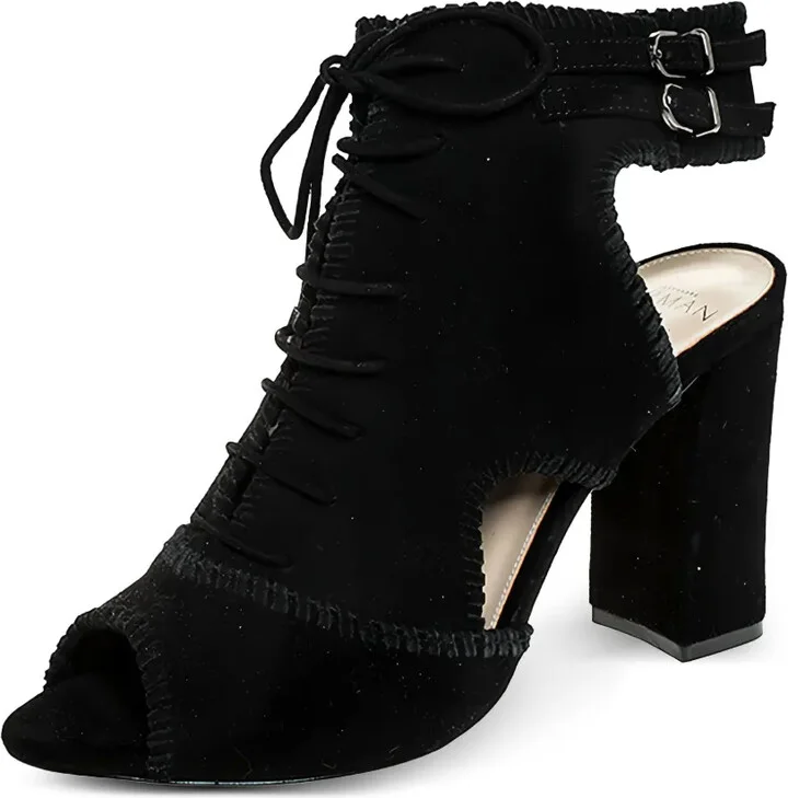 pre-owned 100mm Abbe lace-detail sandals - Image 2