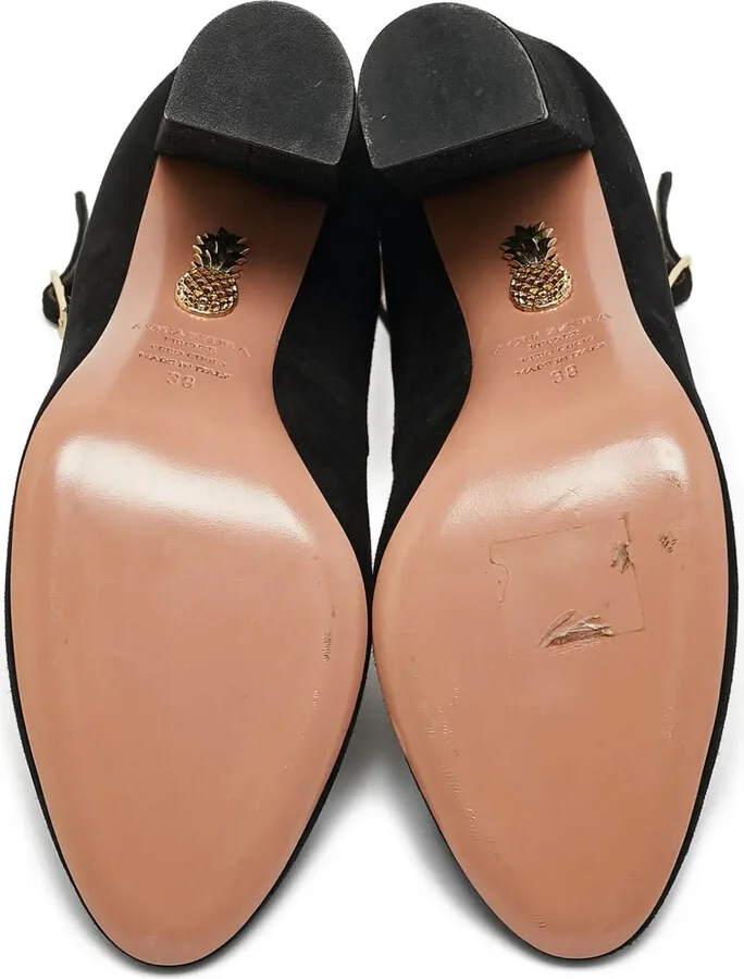 pre-owned 100mm Alix block-heel ankle-strap pumps - Image 5
