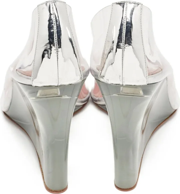 pre-owned 100mm Ane Glass pumps - Image 3