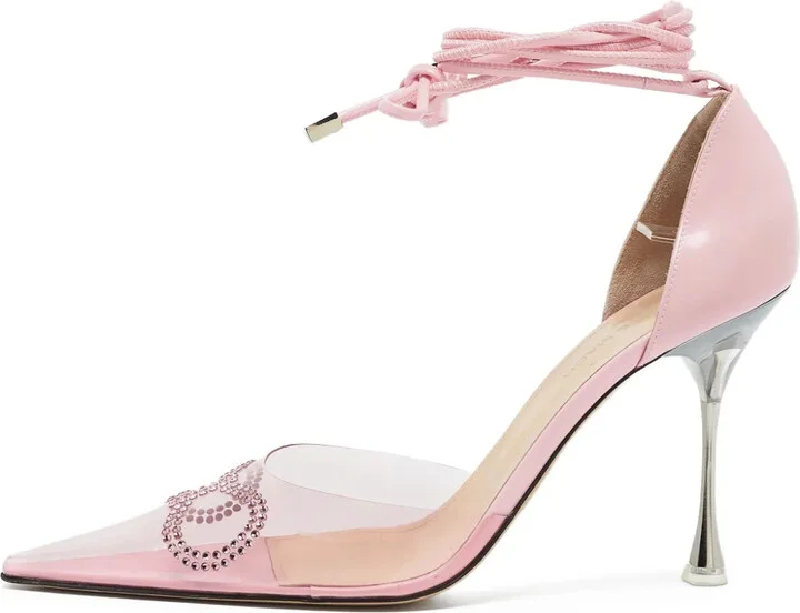 Pre-Owned 100mm Embellished Pumps