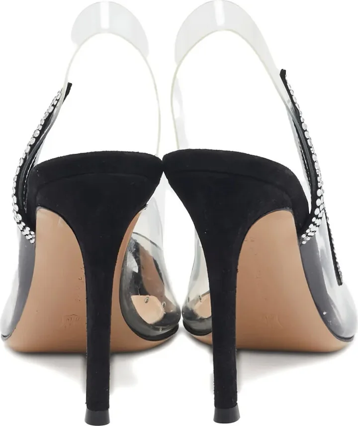 pre-owned 100mm Hortensia pumps - Image 4