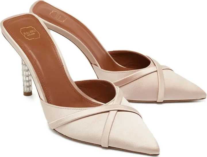 pre-owned 100mm Josephine mules - Image 2