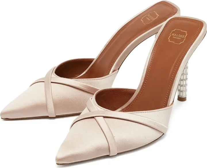 pre-owned 100mm Josephine mules - Image 3