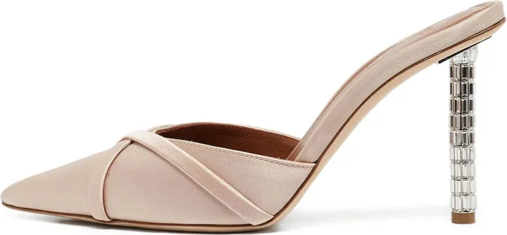 pre-owned 100mm Josephine mules