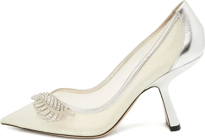 Pre-Owned 100mm Leaf-Detail Pumps