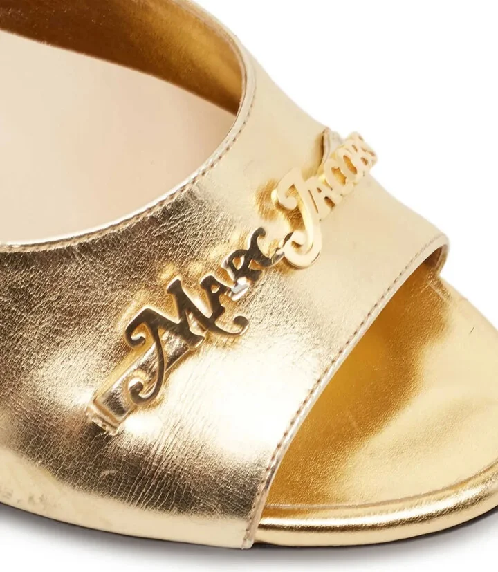 Pre-Owned 100mm Leather Mules - Image 3