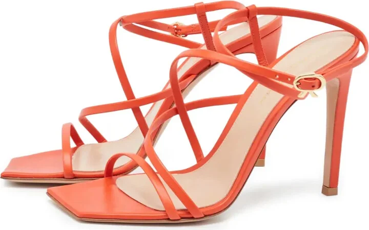 pre-owned 100mm Manilla strappy sandals - Image 2
