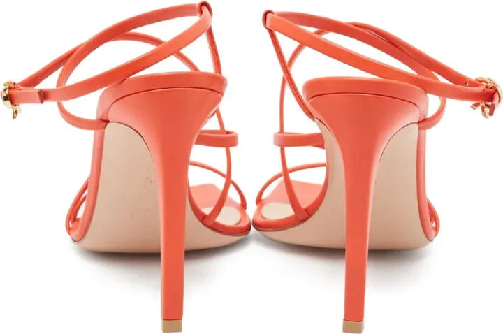 pre-owned 100mm Manilla strappy sandals - Image 3