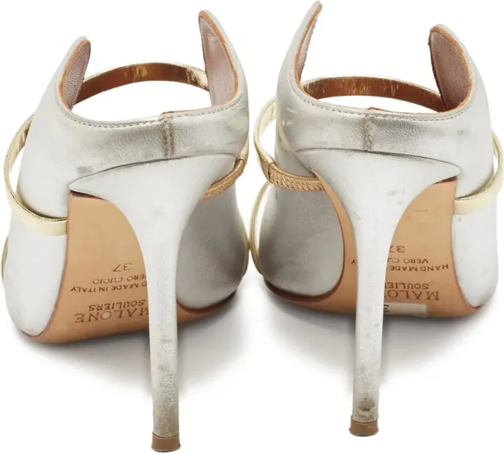 pre-owned 100mm Maureen mules - Image 4