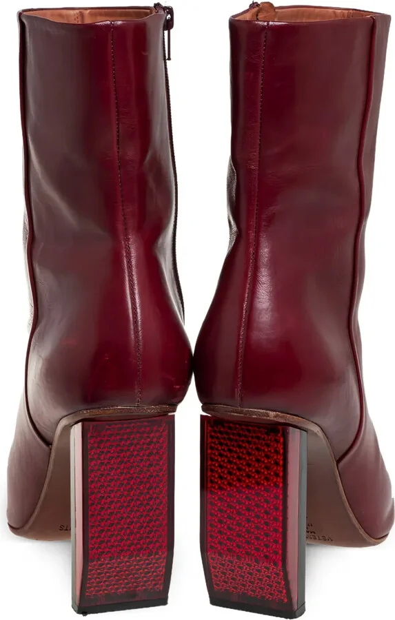 Pre-Owned 100mm Pointed-Toe Boots - Image 3