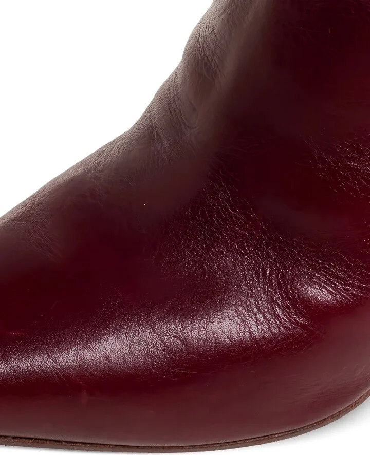Pre-Owned 100mm Pointed-Toe Boots - Image 5