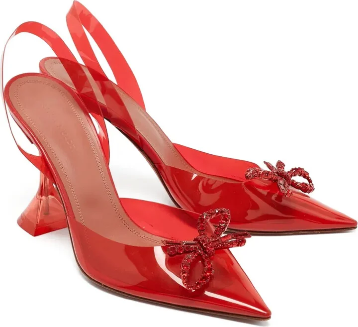 pre-owned 100mm Rosie pumps - Image 2