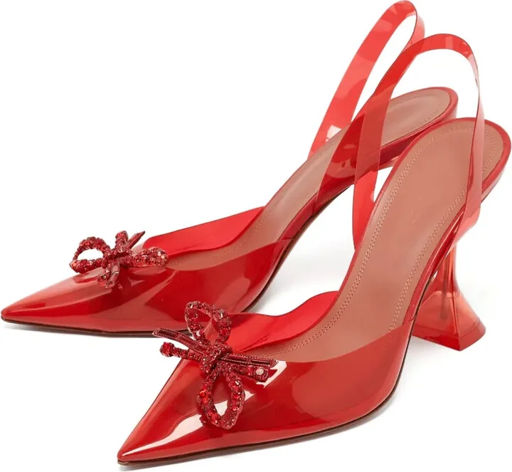 pre-owned 100mm Rosie pumps - Image 4