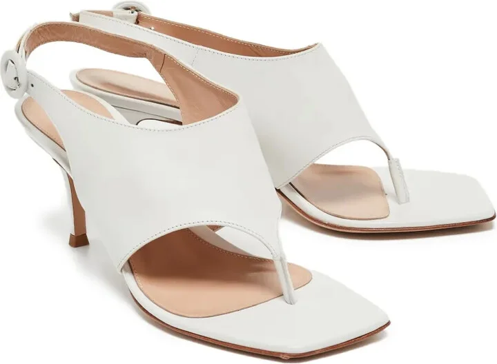 Pre-Owned 100mm Slingback Sandals - Image 3