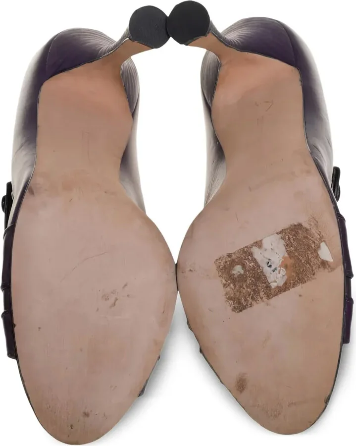 Pre-Owned 100mm Strap-Detail Heels - Image 5