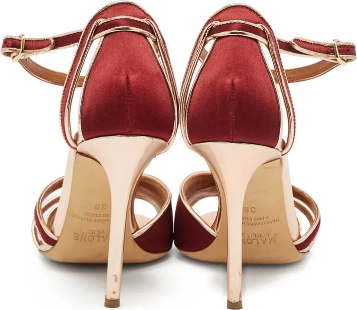 Pre-Owned 100mm Strappy Sandals - Image 5